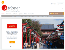 Tablet Screenshot of jtripper.com